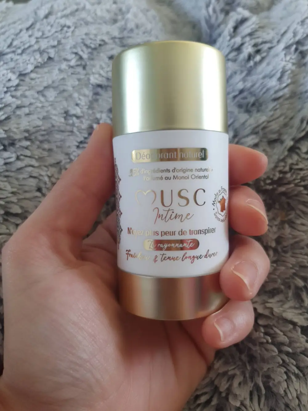LA RAYONNANTE - Musc intime - Déodorant naturel 