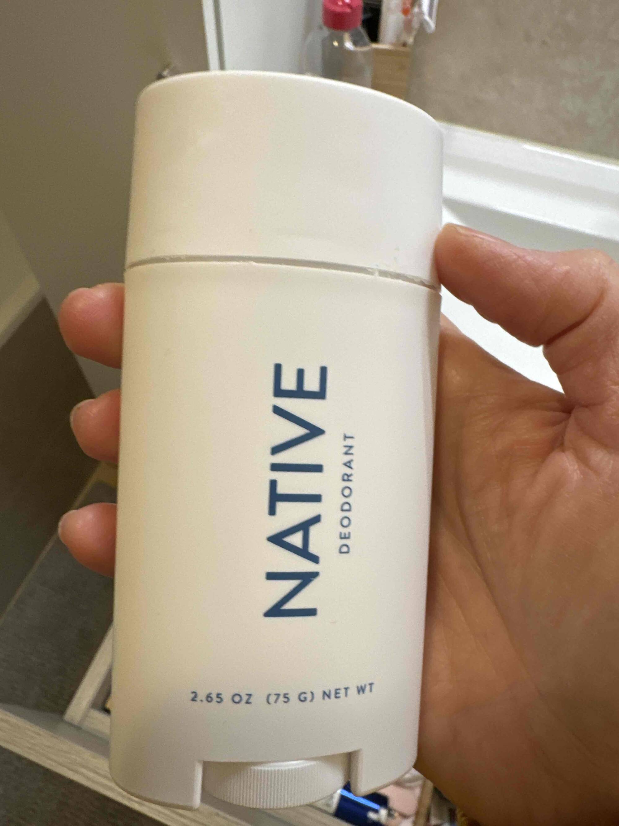 NATIVE - Sea salt & cedar - Déodorant 