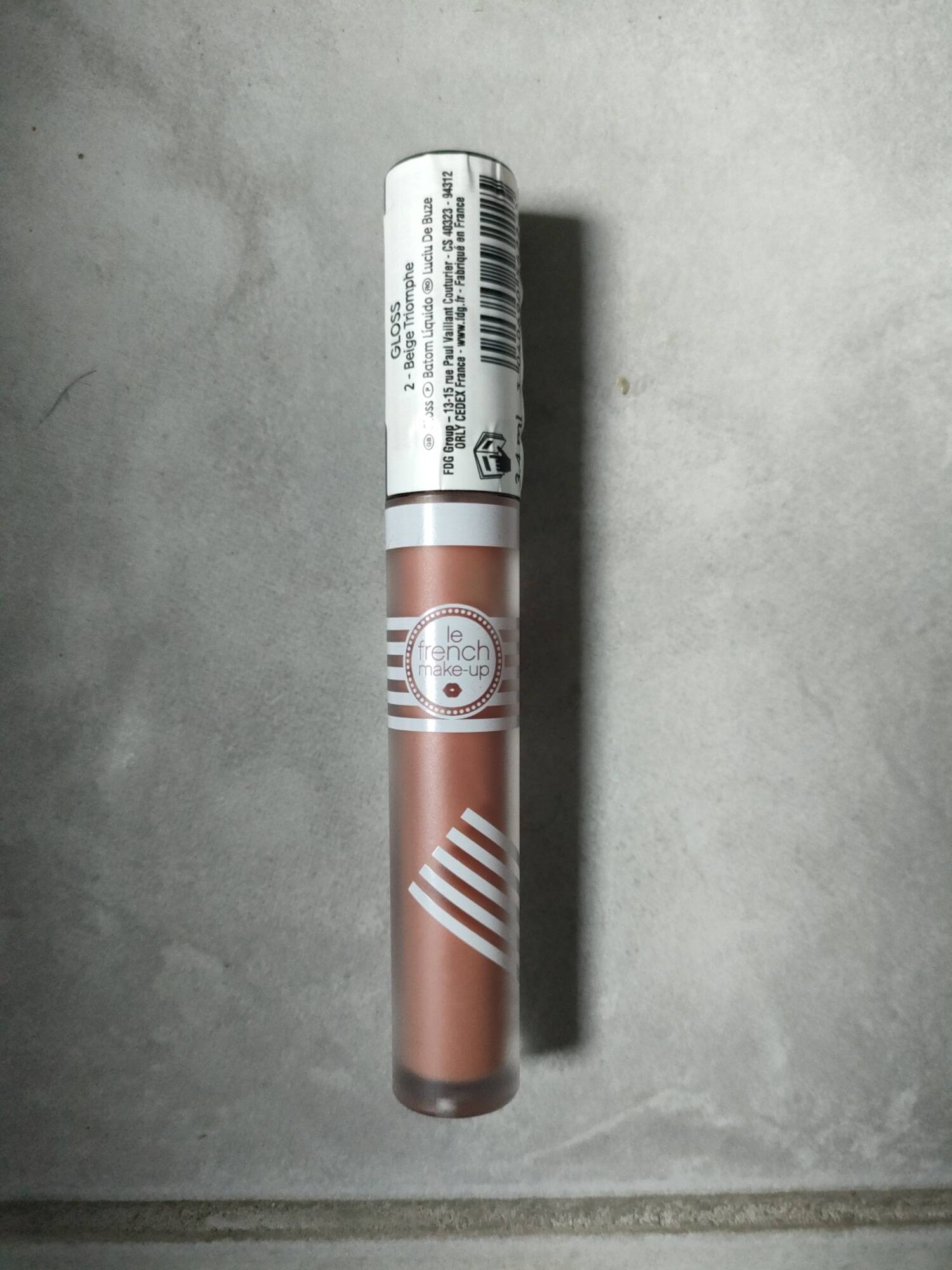 LE FRENCH MAKE-UP - Gloss beige triomphe