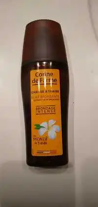 CORINE DE FARME - Graisse à traire - Huile bronzante au monoï de Tahiti