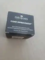 ORIGINS - Clear improvement - Masque purifiant et hydratant au charbon