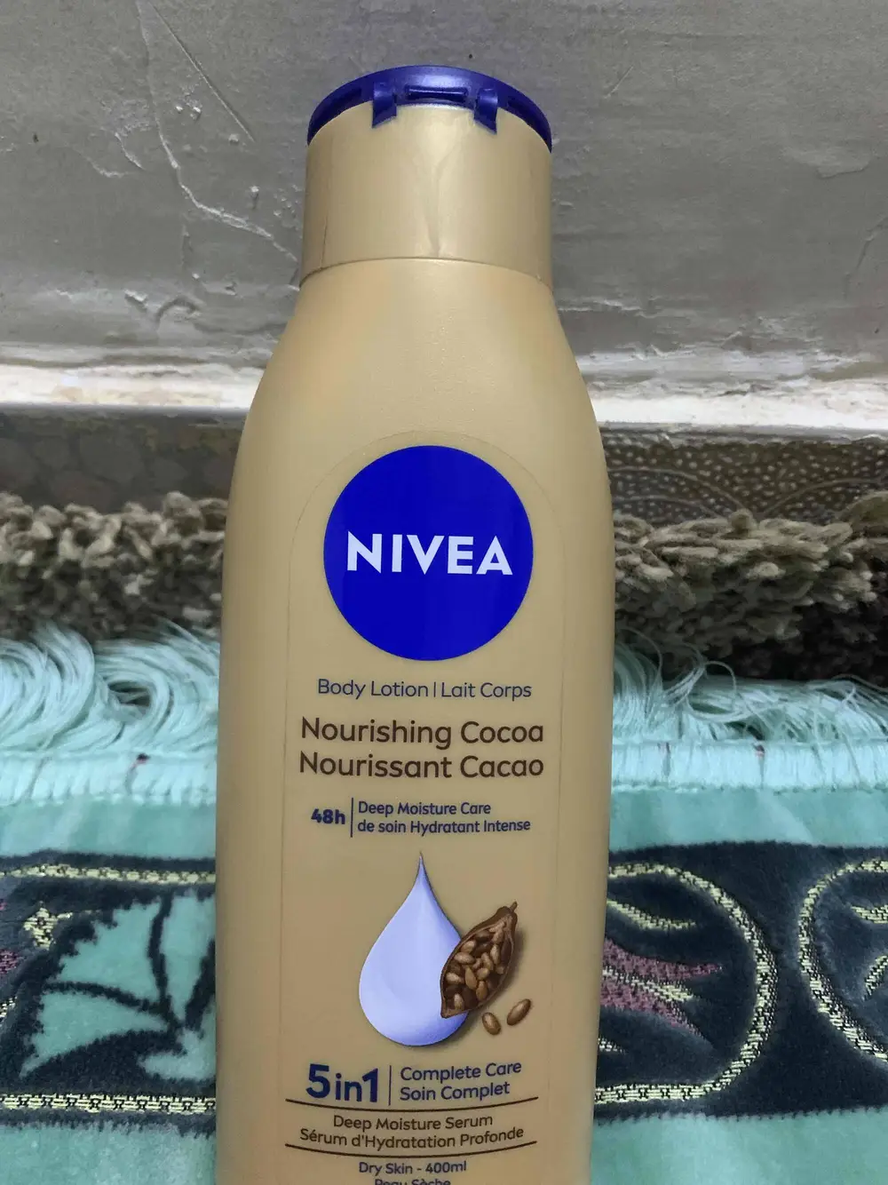 NIVEA - Lait corps nourrissant cacao
