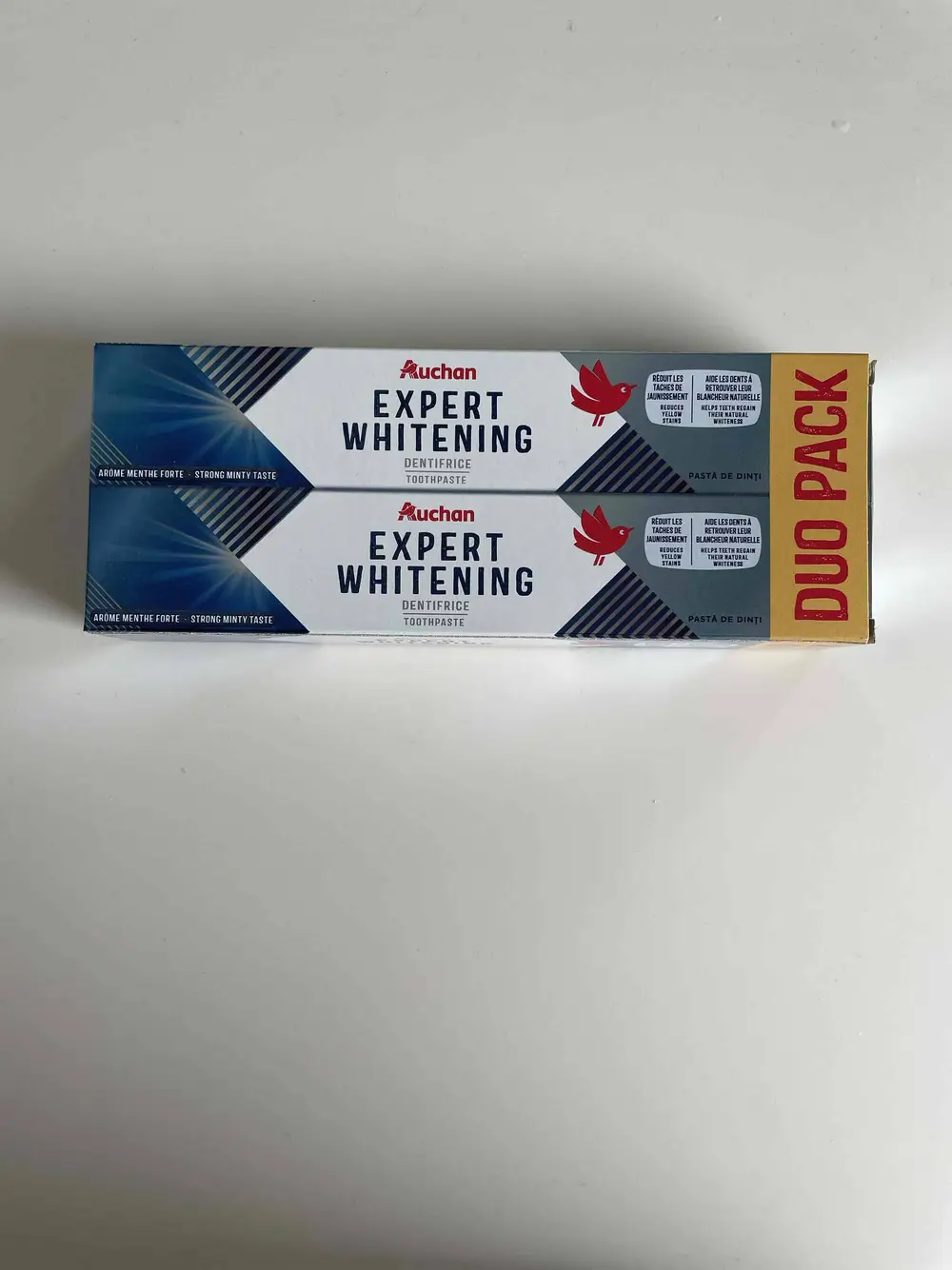 AUCHAN - Dentifrice expert whitening