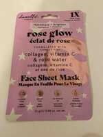 DANIELLE CREATIONS - Eclat de rose - Masque en feuille 