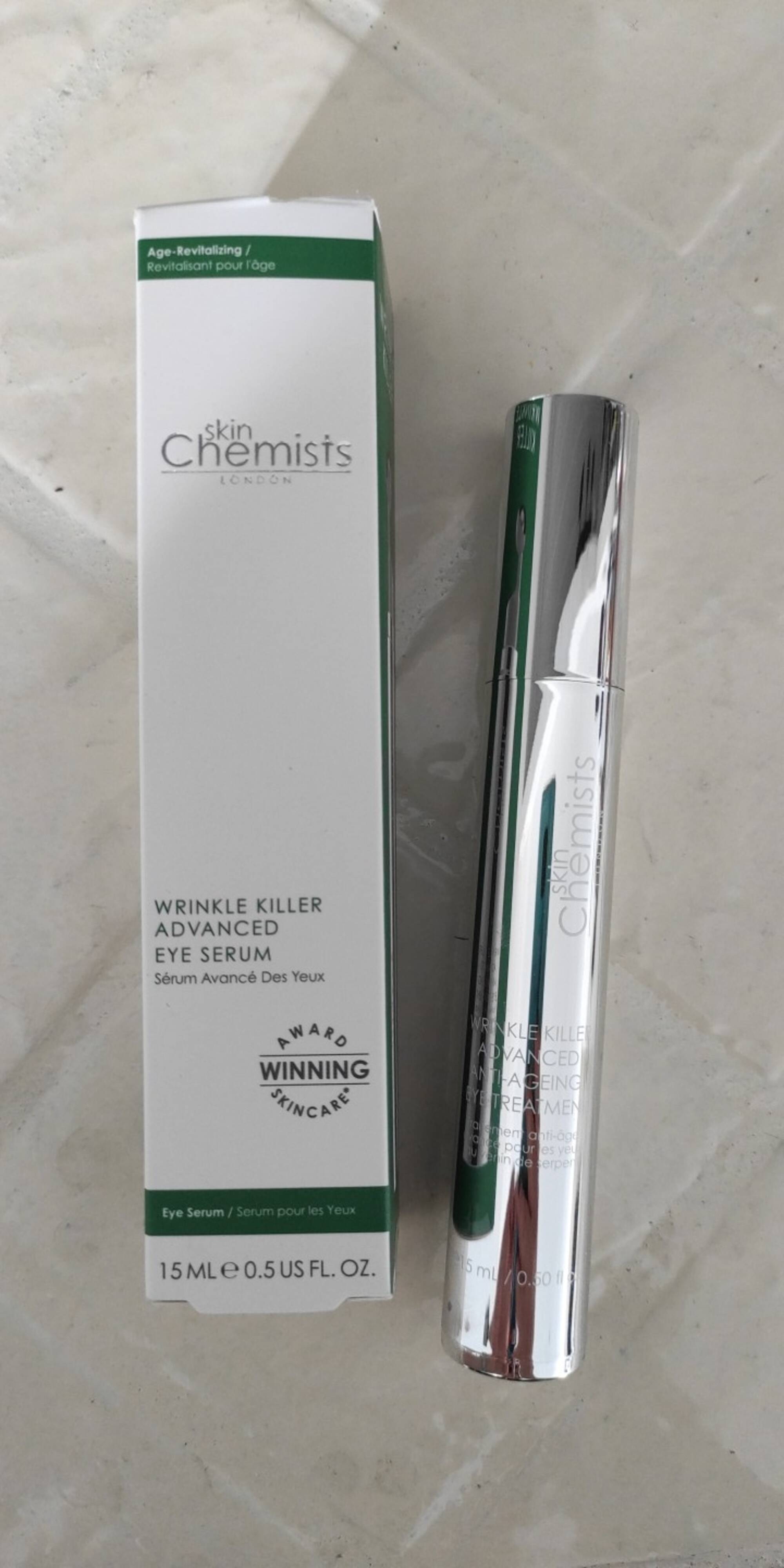 SKIN CHEMIST LONDON - Sérum avancé des yeux