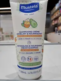 MUSTELA - Shampoing crème démêlant et nourrissant