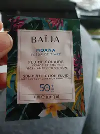 BAIJA - Moana - Fluide solaire SPF 50+