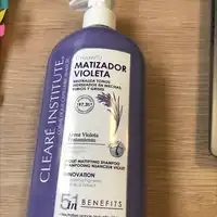 CLEARE INSTITUTE - Champu matizador violeta