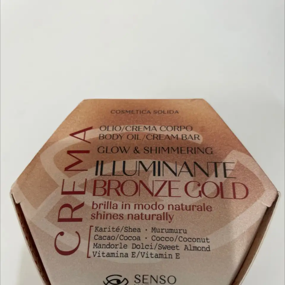 SENSO NATURALE - Crema illuminante bronze gold -  Body oil