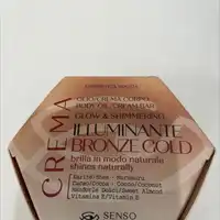 SENSO NATURALE - Crema illuminante bronze gold -  Body oil