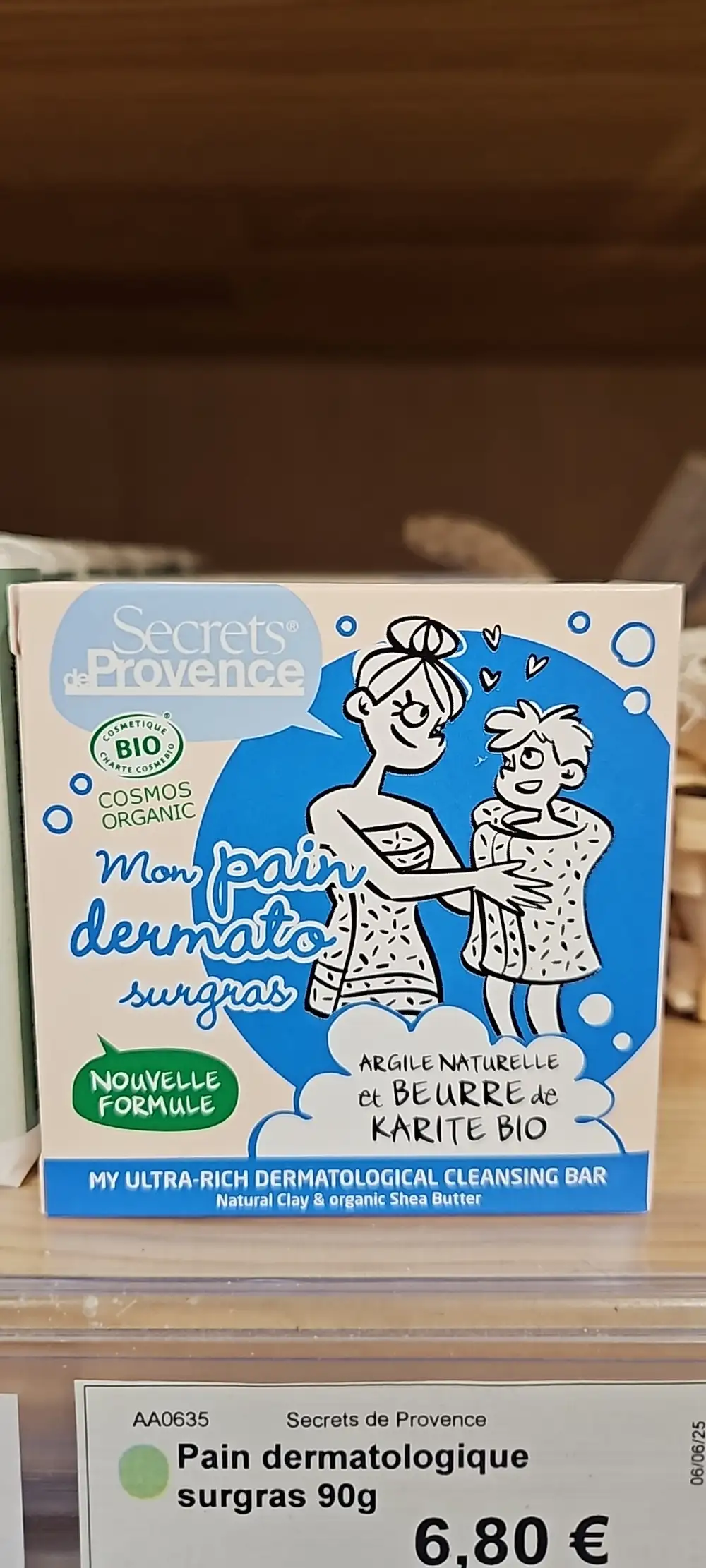 SECRETS DE PROVENCE - Mon pain dermato surgras nouvelle formule
