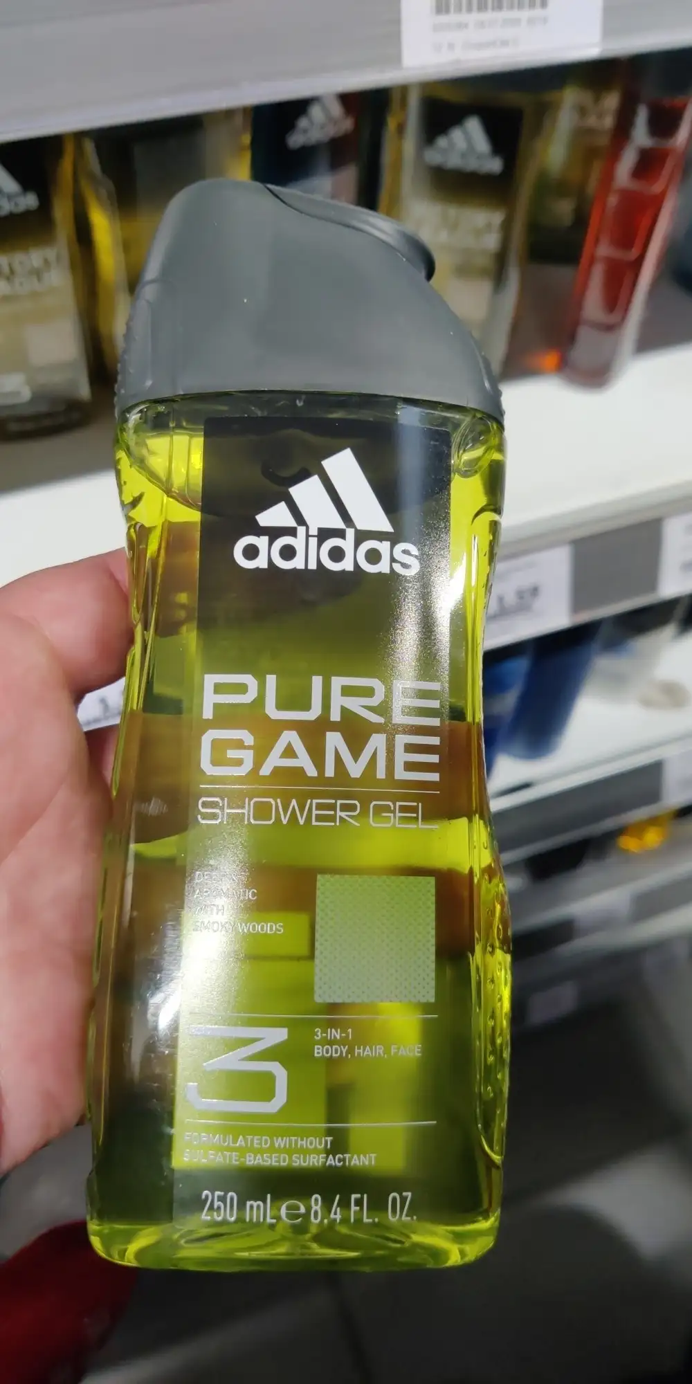 ADIDAS - Pure game - Shower gel 3-in1