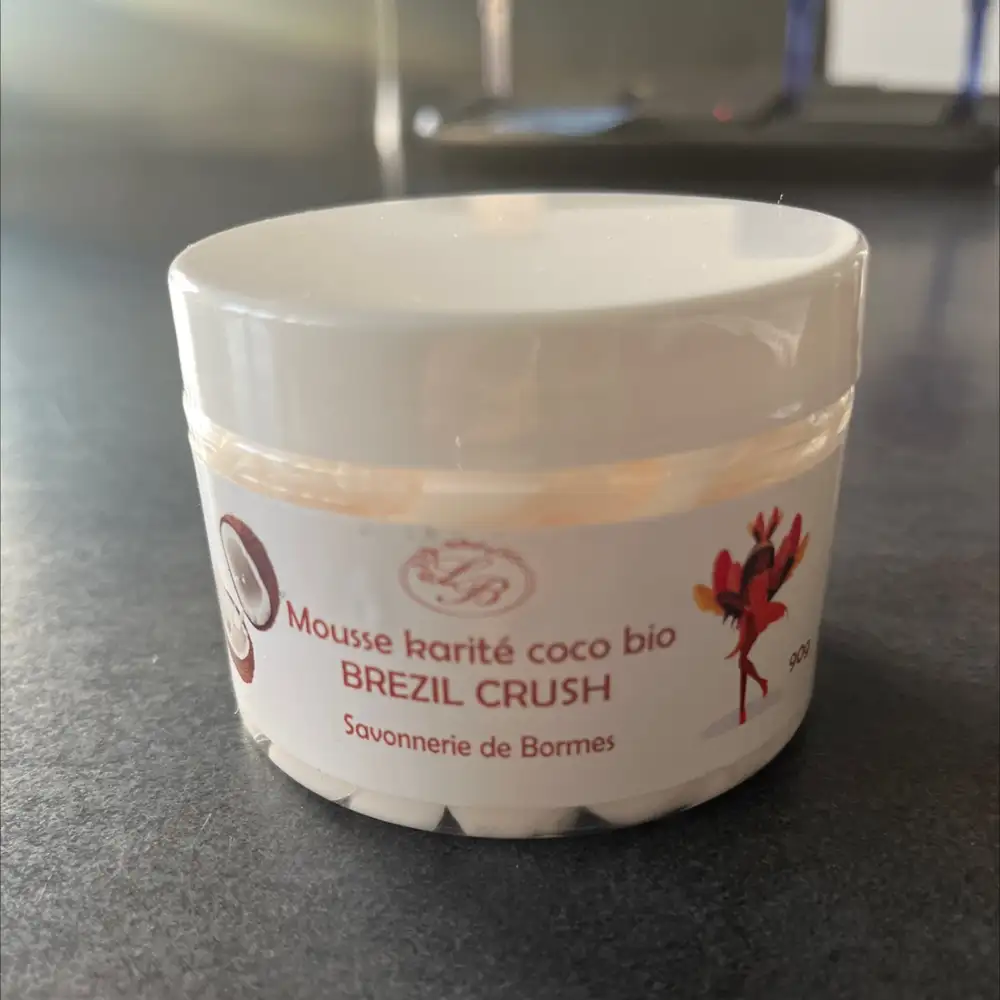 SAVONNERIE DE BORMES - Brezil crush - Mousse karité coco bio