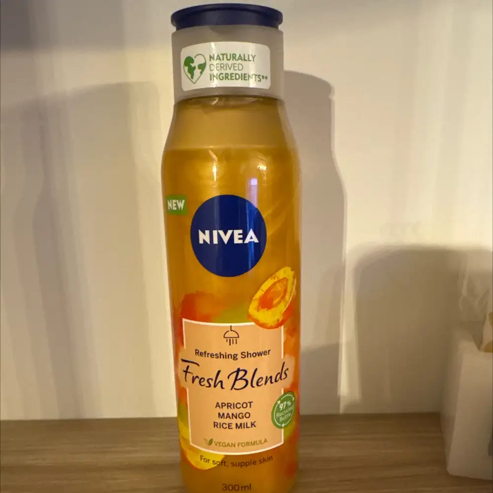 NIVEA - Fresh blends - Refreshing shower apricot mango rice milk