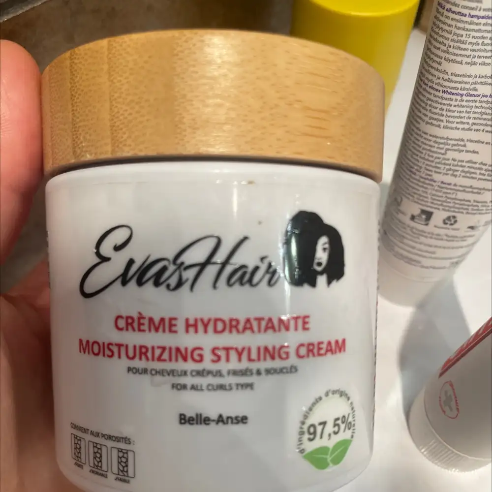 EVAS HAIR - Crème hydratante belle-anse