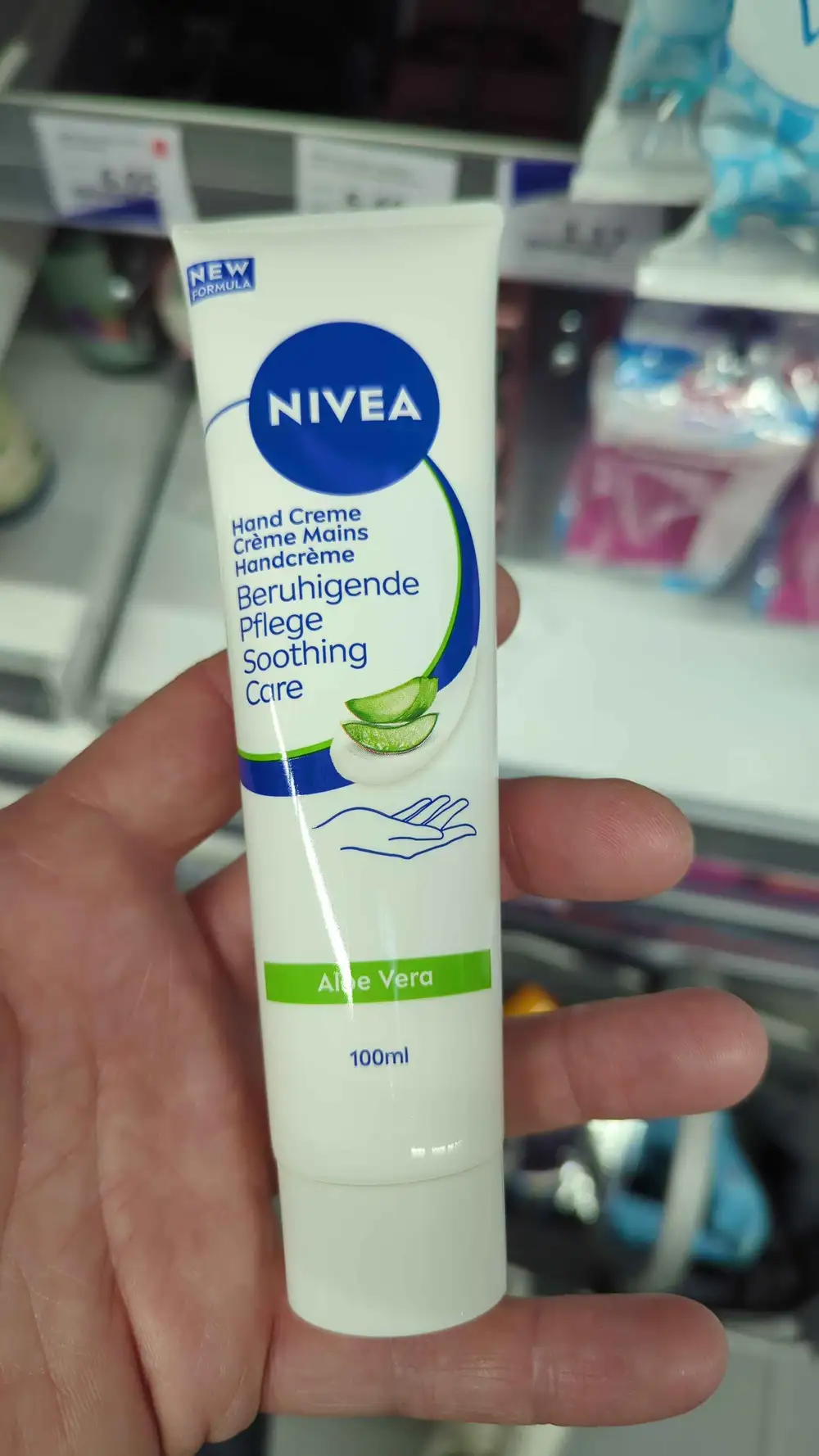 NIVEA - Crème mains aloe vera