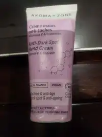 AROMA-ZONE - Crème mains anti-tâches vitamine C & glabridine