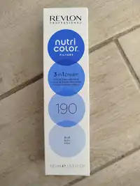 REVLON PROFESSIONAL - Nutri color filters - 3in1 Cream 190 blue