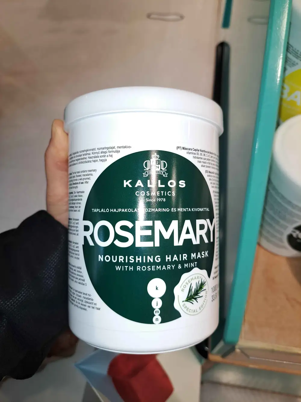 KALLOS COSMETICS - Rosemary - Nourishing hair mask