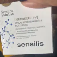 SENSILIS - Peptide reti-v perlas regeneradoras nocturnas