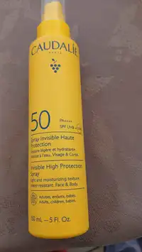 CLAUDALIE - Spray invisible haute protection SPF 50