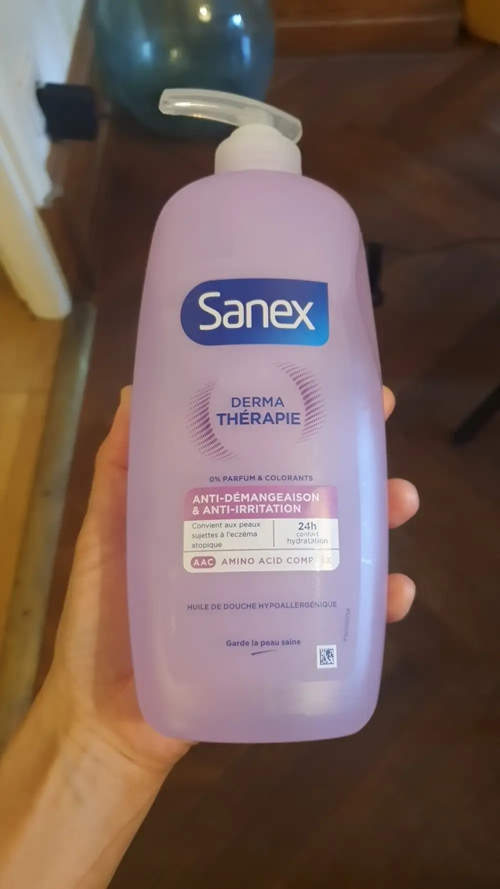 SANEX - Derma thérapie - Huile de douche hypoallergénique
