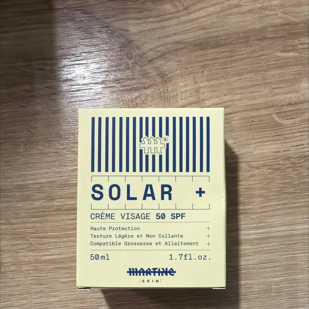 MARTINE SKIN - Solar + - Crème visage SPF 50