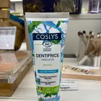 COSLYS - Dentifrice fraîcheur menthol