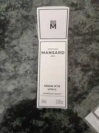 MANSARD - Sérum n°23 vita C 