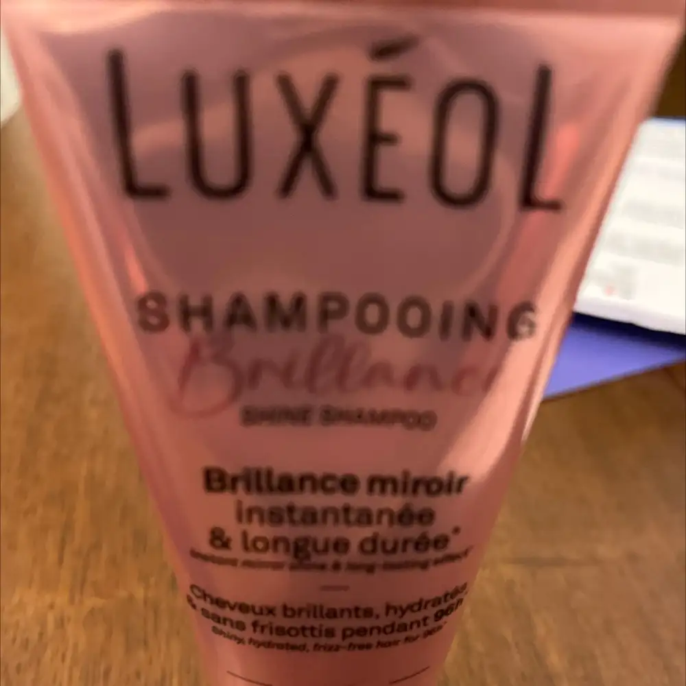 LUXÉOL - Shampooing brillance miroir instantanée