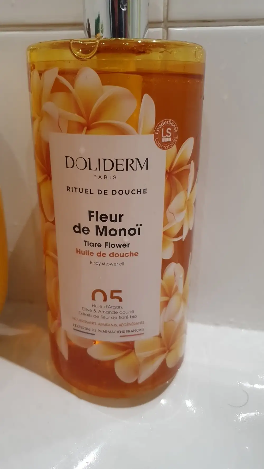 DOLIDERM - Fleur de monoï - Huile de douche 05
