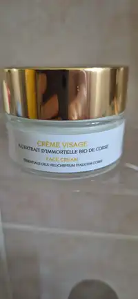 HELIOS DI CORSICA - Crème visage à l'extrait d'immortelle bio de corse