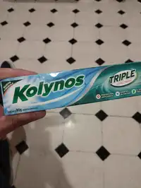 KOLYNOS - Triple extra fresh - Dentifrice