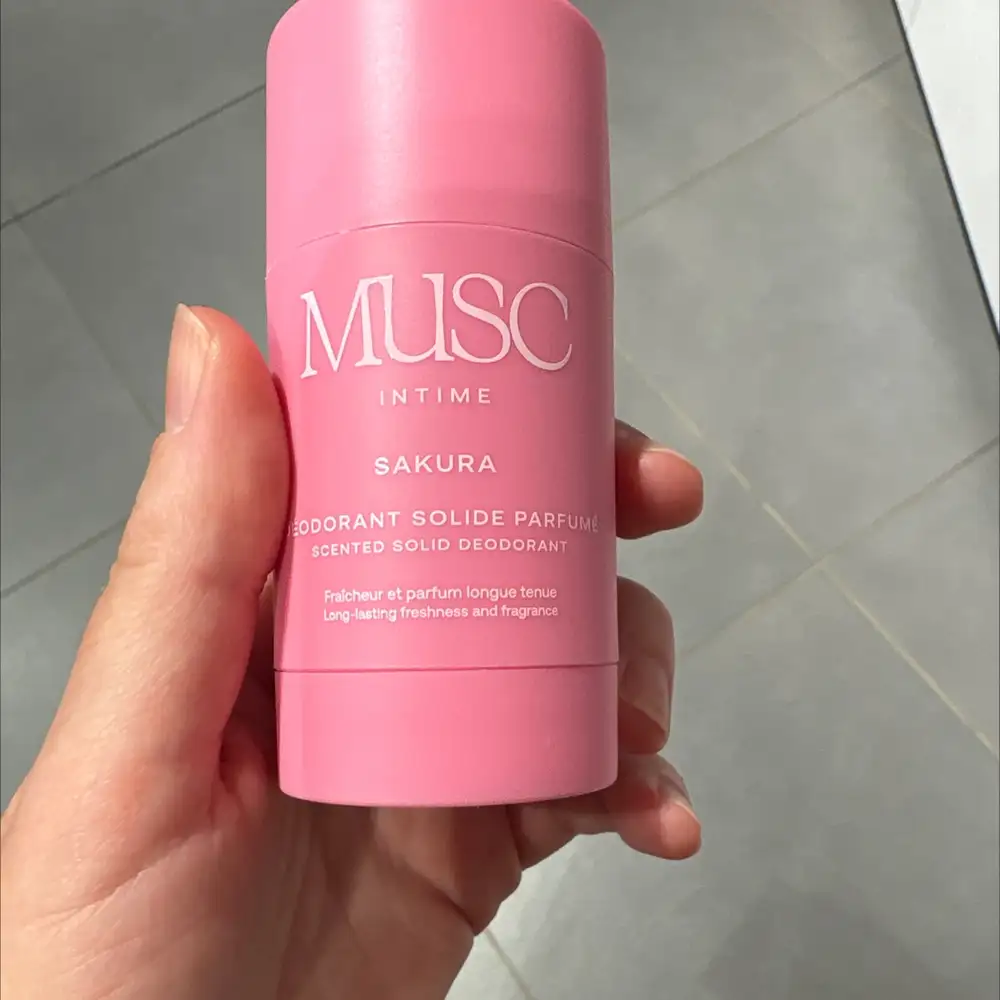 MUSC INTIME - Sakura - Déodorant solide parfumé