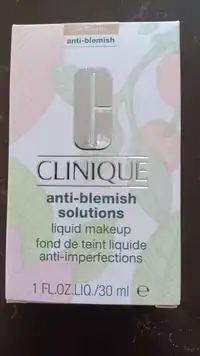 CLINIQUE - Fond de teint liquide anti-blemish solutions CN 28 ivory