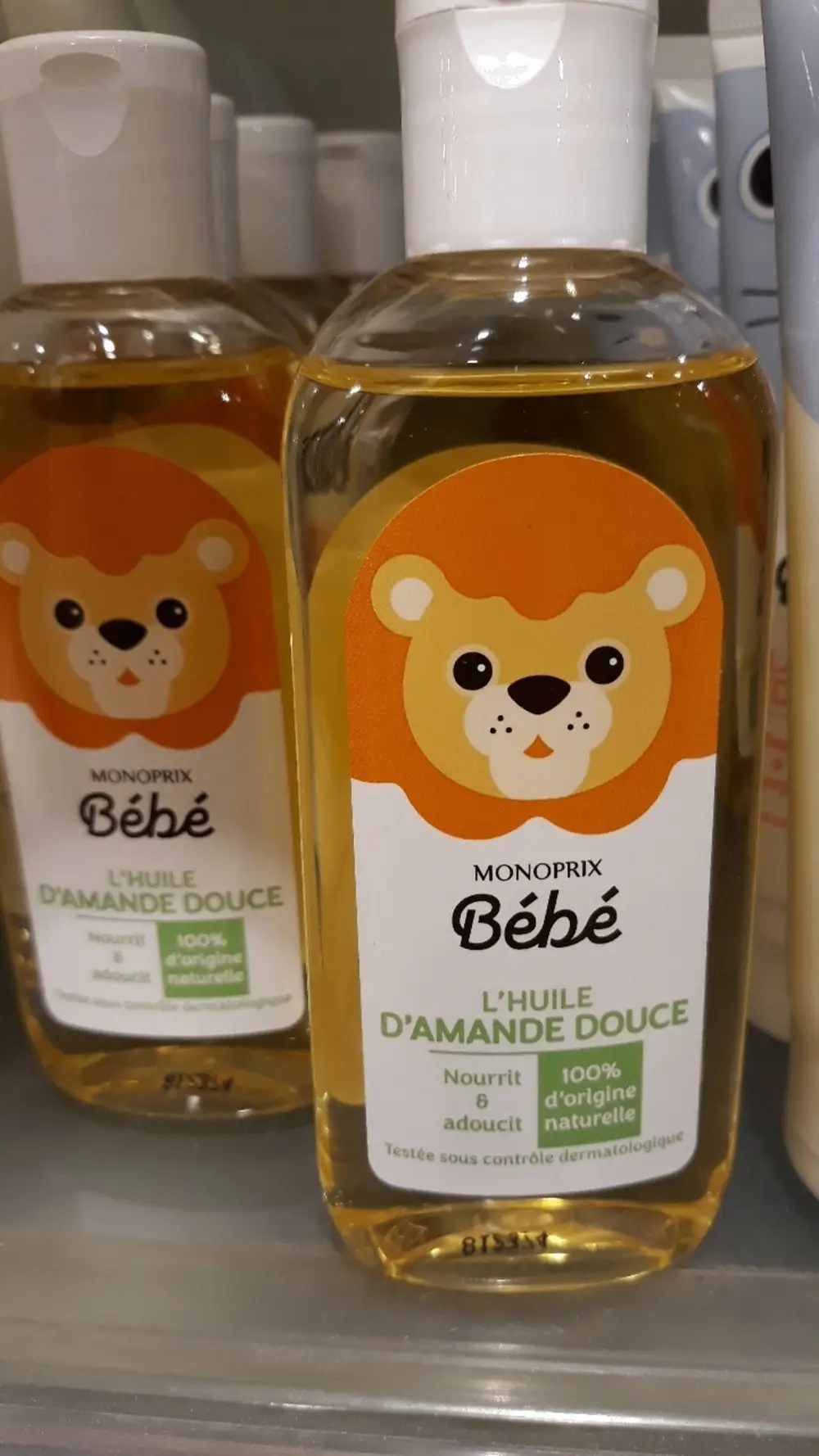 MONOPRIX - Bébé - Huile d'amande douce