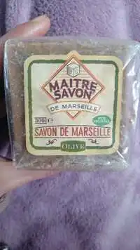 MAÎTRE SAVON DE MARSEILLE - Savon de Marseille olive