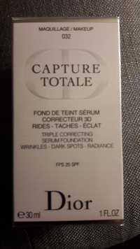 DIOR - Capture total - Fond de teint sérum correcteur 3D 032