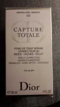 DIOR - Capture total - Fond de teint sérum correcteur 3D 032