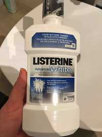 LISTERINE - Advanced white - Multi-action mouthwash
