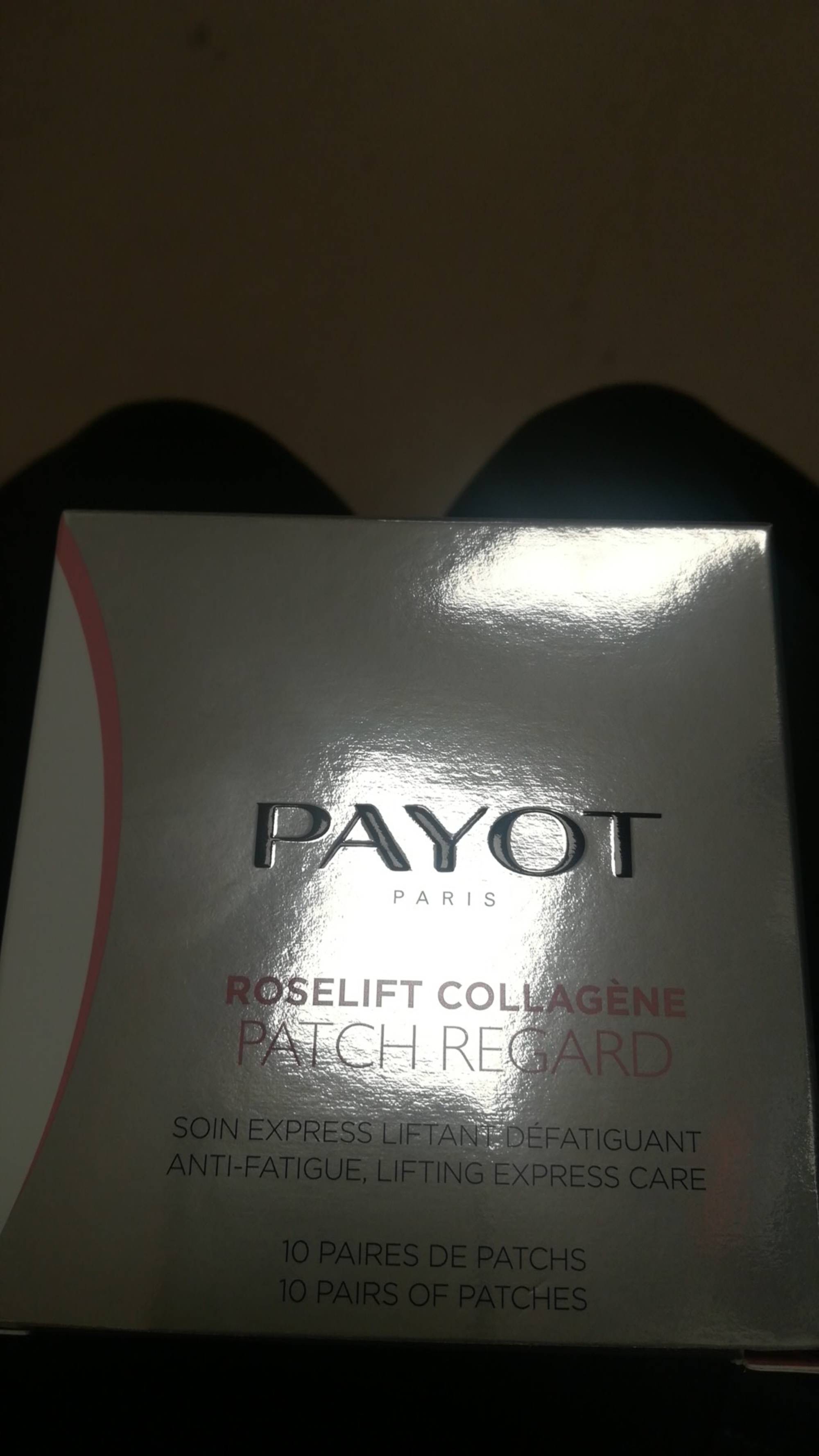 PAYOT - Patch regard - Soin express liftant défatiguant