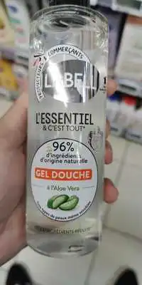 LABELL - L'essentiel & c'est tout - Gel douche à l'aloe vera