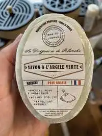 MAS DU ROSEAU - La droguerie de blanche - Savon à l'argile verte