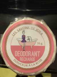 LES SAVONS DE JOYA - Douceur à la rose - Déodorant recharge