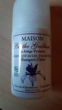 MAISON BERTHE GUILHEM - Bouquet d'iris - Déodorant au gel d'aloe-vera bio