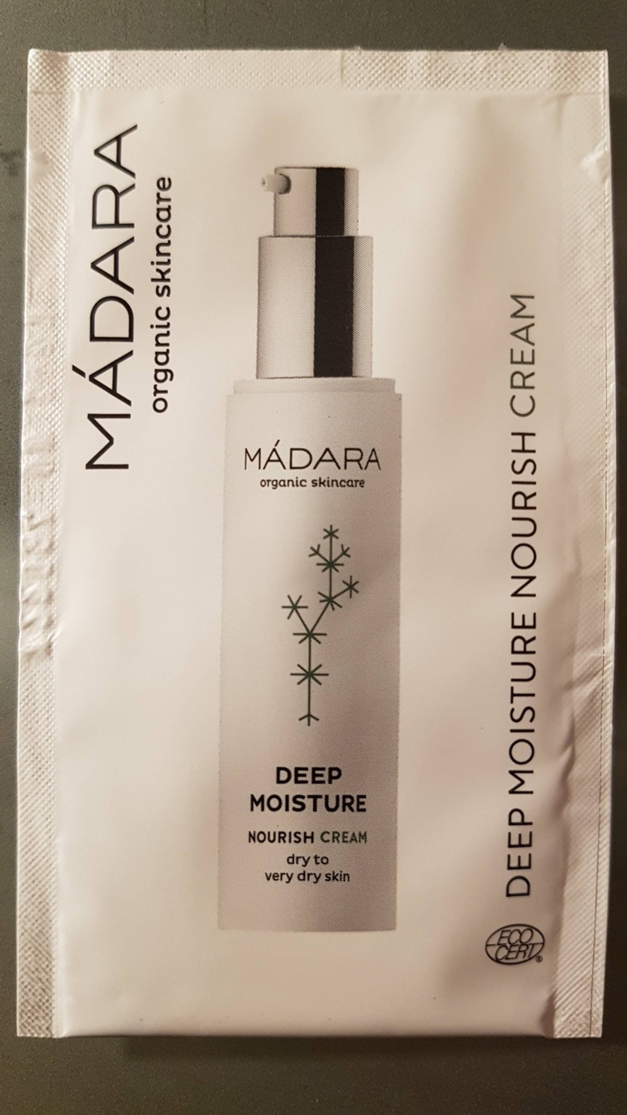 MÁDARA - Deep moisture nourish cream