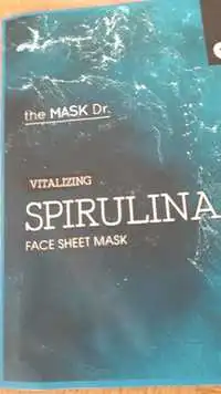 ORANGE CREATIVES - The mask Dr. - Spirulina - Face sheet mask