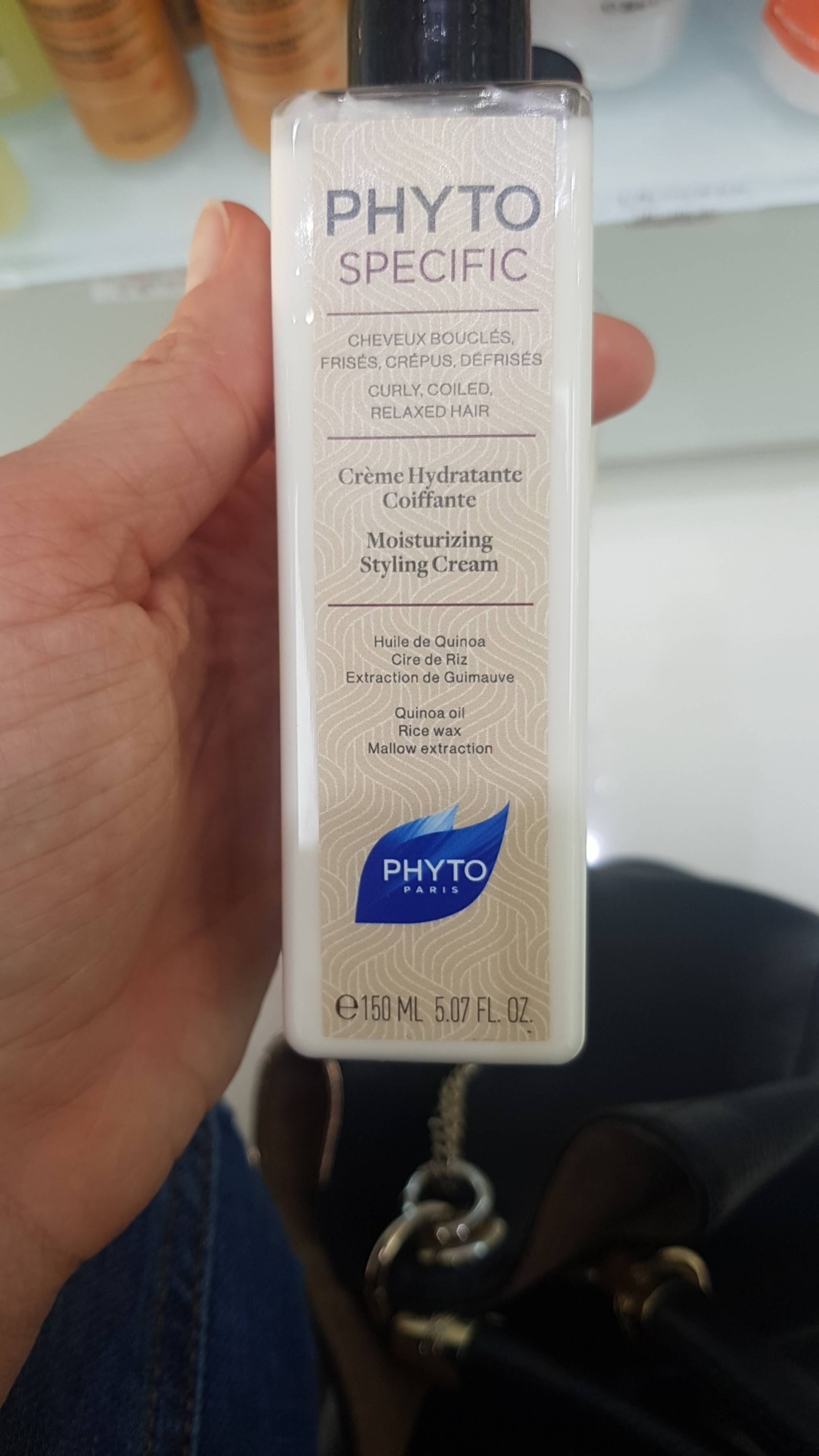 PHYTOS PARIS - Phyto specific - Crème hydratante coiffante