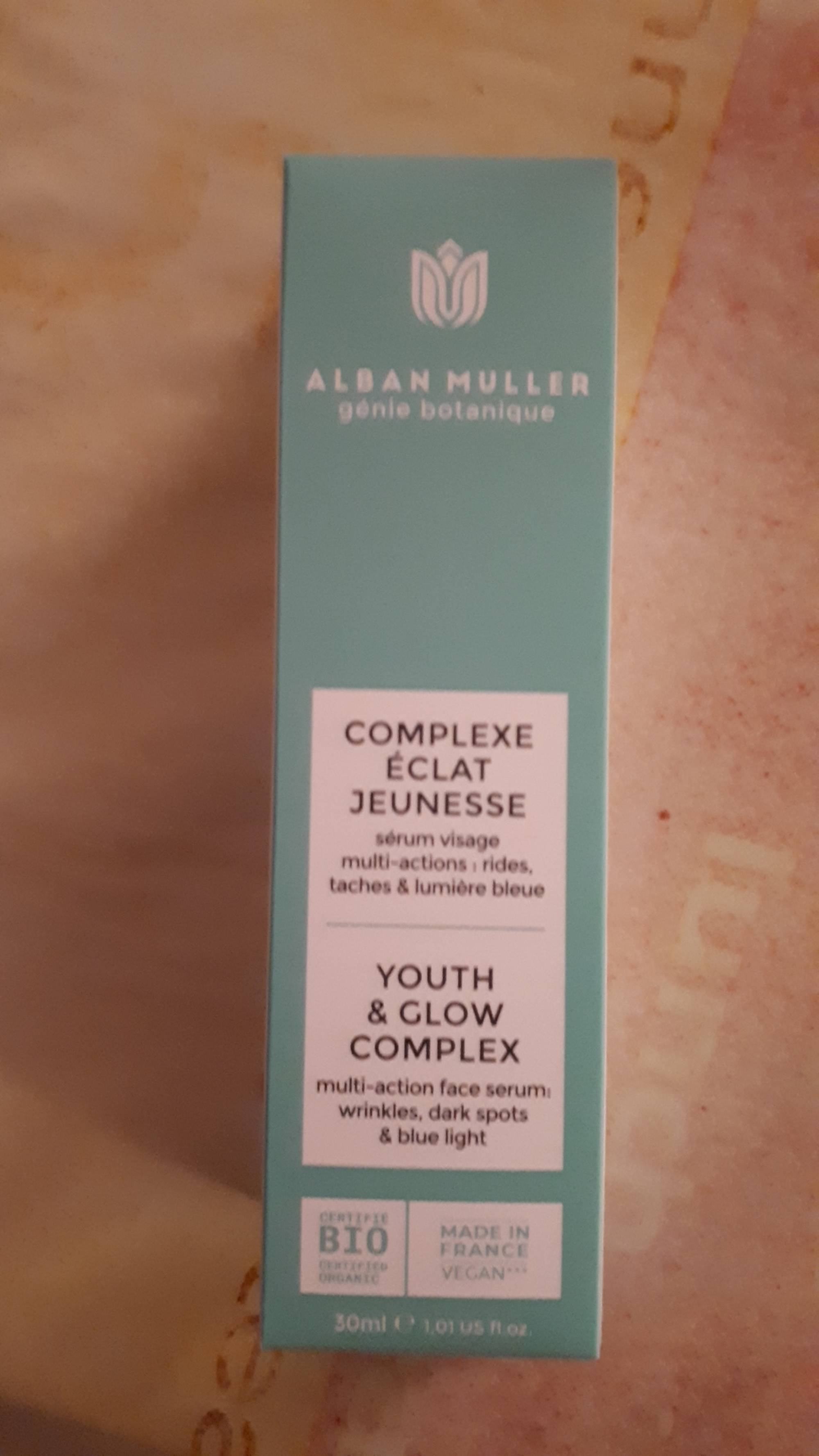 ALBAN MULLER - Complexe éclat jeunesse - Sérum visage bio