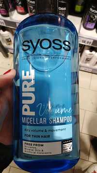 SYOSS - Pure volume - Micellar shampoo